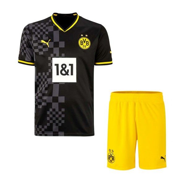Camiseta Borussia Dortmund Segunda Equipación Niño 2022/2023